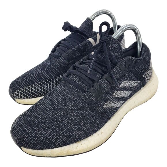 ADIDAS Shoes PURE BOOST GO Womens Size 8.5 Black Athletic Running Sneaker F36255 - Picture 1 of 13